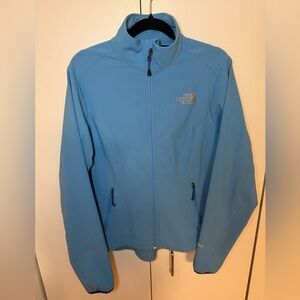 The North Face Light Blue Zip-Up